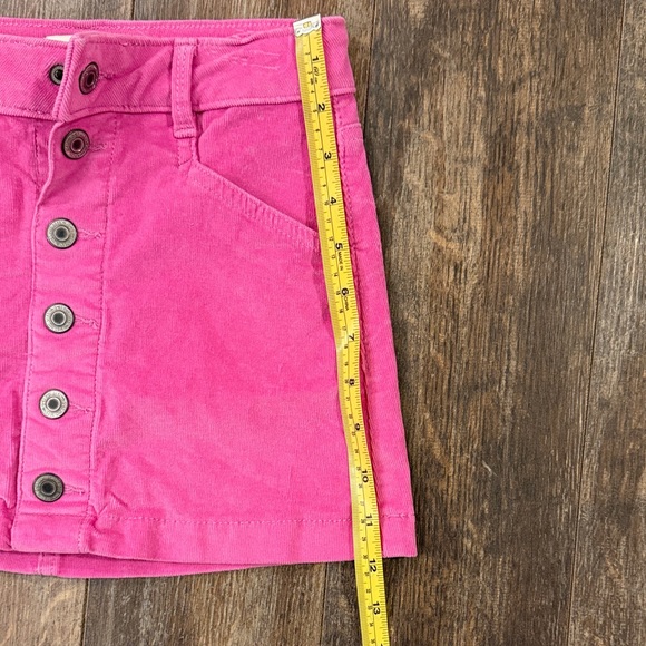 SO Pink Button-Front Kids Skirt - Picture 5 of 6